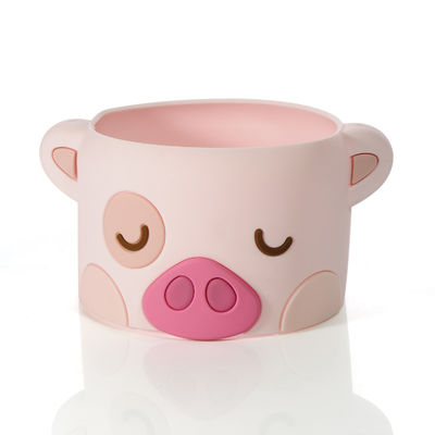 Creative Piggy ลำโพงบลูทูธแบบพกพาเคสซิลิโคนป้องกันลำโพงป้องกันการหล่นเคสซิลิโคนกันน้ำ
