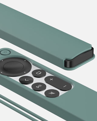 เหมาะสําหรับ Apple TV Remote Control ซิลิโคนป้องกันแขน Anti Drop และกันฝุ่นซิลิโคนป้องกันแขน