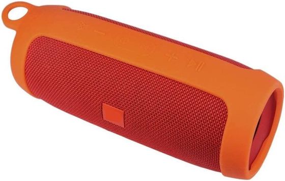 เครื่องเสียงสีส้ม Hollow Bluetooth ที่กําหนดเอง เครื่องเสียงสีซิลิโคน ผ้าปกป้อง เครื่องเสียง