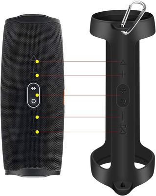 ปรับปรุง Versio JBL Bluetooth Speaker พกพนักงานเสียงซิลิโคนกระเป๋าซิลิโคนกระเป๋าซิลิโคนปกป้องการหลุดเมื่อออกไป