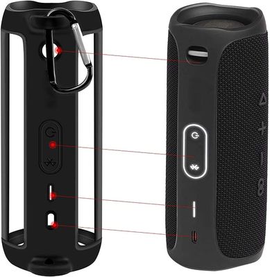 โรงงาน สไตล์ Custom Bluetooth Speaker ซิลิโคนปกปกป้อง กล่องครอบครอบป้องกันการชน