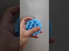 เครื่องนวดผิวหนังซิลิโคน แชมพูแปรงผมแปรงผมด้วยพริกซิลิโคนอ่อนแปรงผิวหนัง